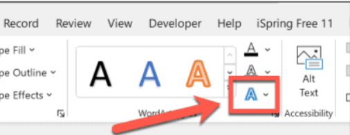 Ekran goruntusu 2024 04 29 160041 - PowerPoint'te Metin Eğrisi Nasıl Yapılır