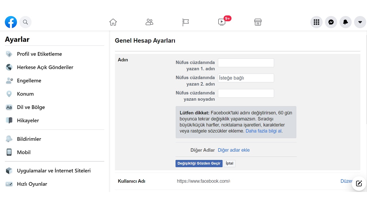 Facebook Kullanici Adi Bulma Ve Degistirme - Facebook Kullanıcı Adı Bulma Ve Değiştirme