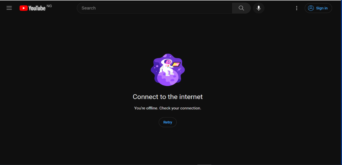 YouTube Shorts Videosu Atılamıyor Sorunu İnternet bağlantısını temsil eden sembolik görsel