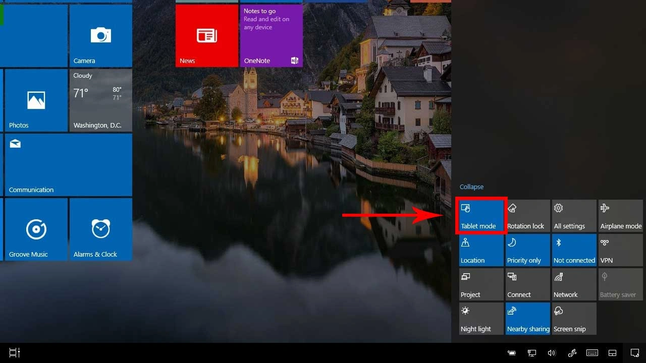 Windows 10 Tablet Modundan Çıkarma