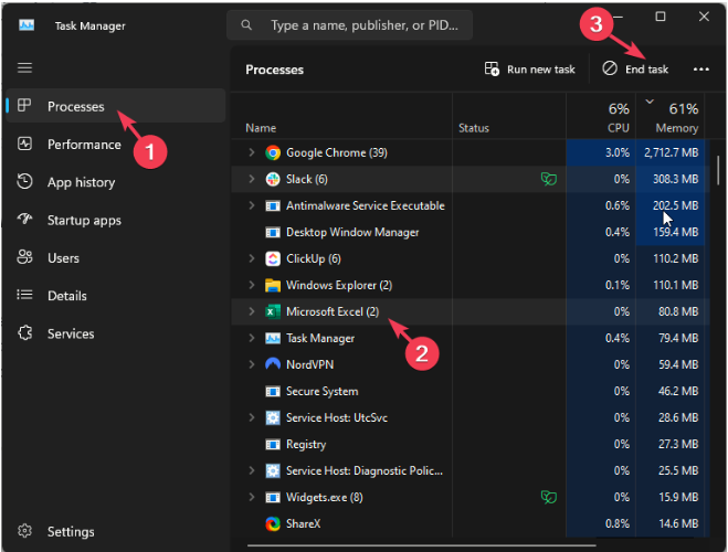 Uygulamalar HRESULT 0x800a03ec Hatasından İstisna Nasıl Onarılır