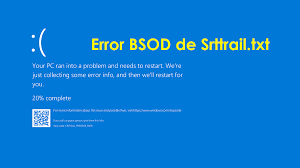 Hata Kodu SrtTrail.txt BSOD cözüm yolları