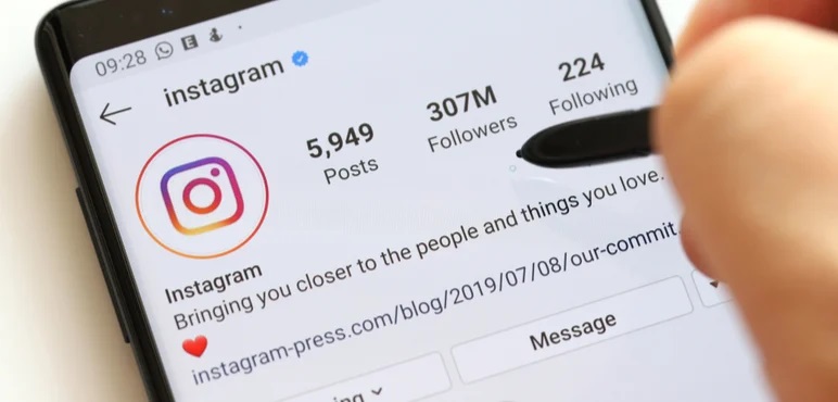 Instagram'da bağlantılar