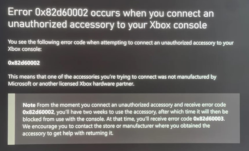 Xbox hata kodu 0x82d60002 nedir? Xbox 0x82d60002 Hata Kodu