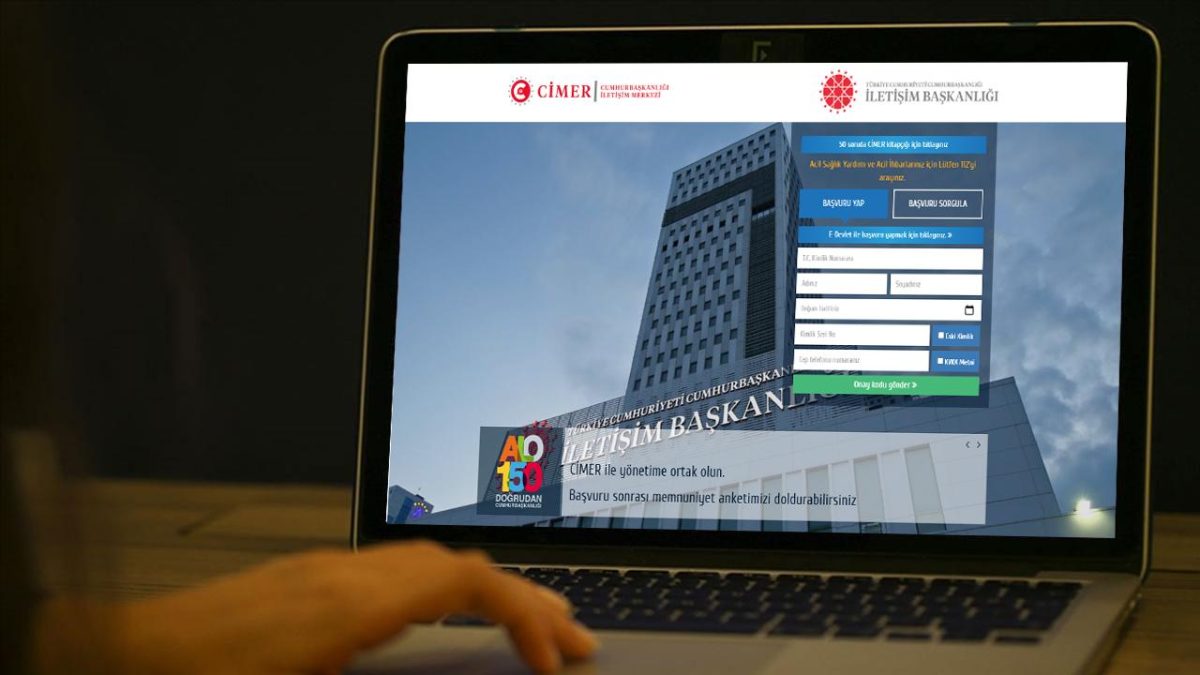 ALO 150 CİMER İletişim Hattı