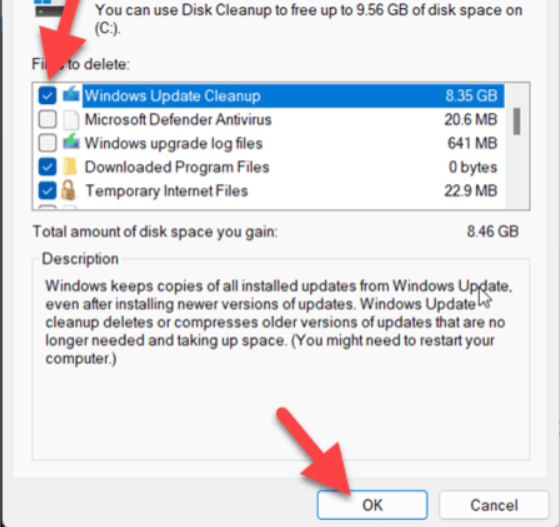 Ekran goruntusu 2024 05 29 101005 - Windows 11'de Güncelleme Önbelliği Temizleme