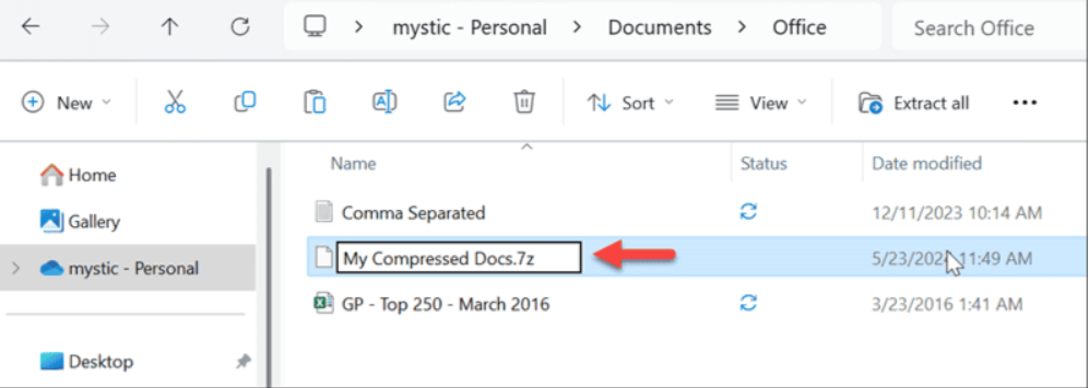 Ekran goruntusu 2024 05 30 085057 - Windows 11 7-Zip ve TAR Arşivlerini Destekliyor