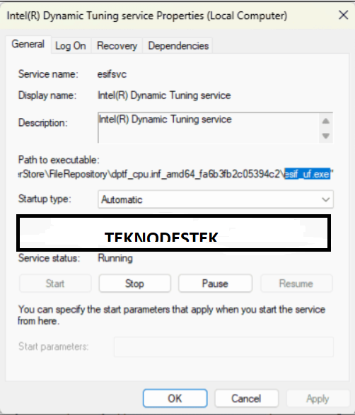 Esif ufexe Nedir ve Neden Çalışıyor