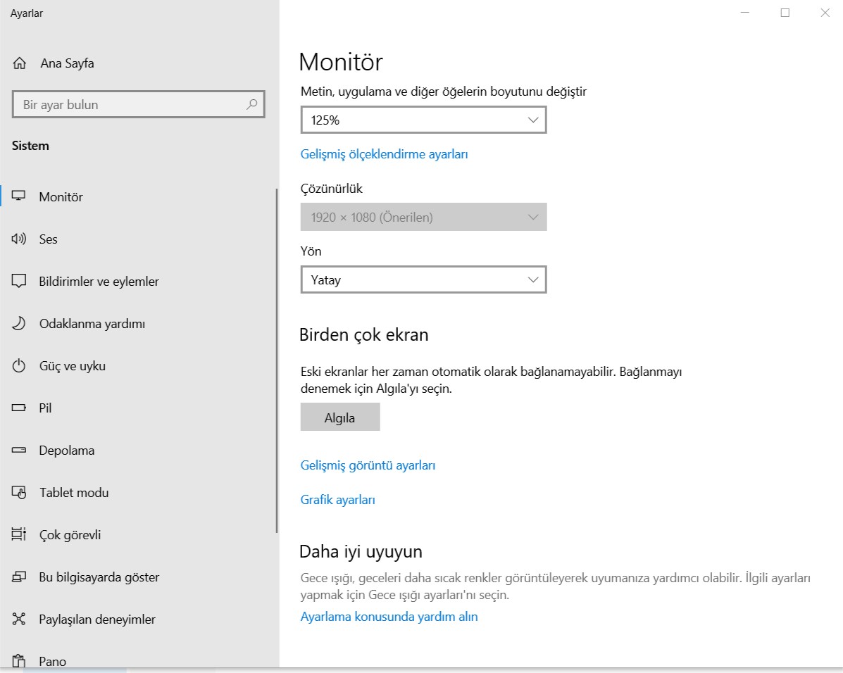 Windows Ekran Cozunurlugu Sorunu1 - Windows Ekran Çözünürlüğü Sorunu