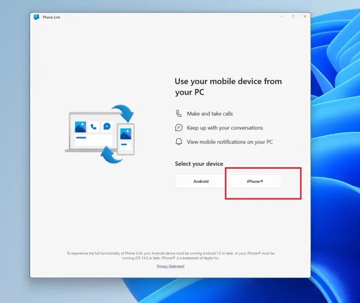 Windows'ta iMessage Windows'ta iMessage