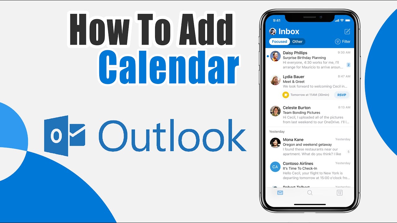 outlook.resim .kapak - Outlook Takvimini iPhone Ve iPad İle Senkronize Etme