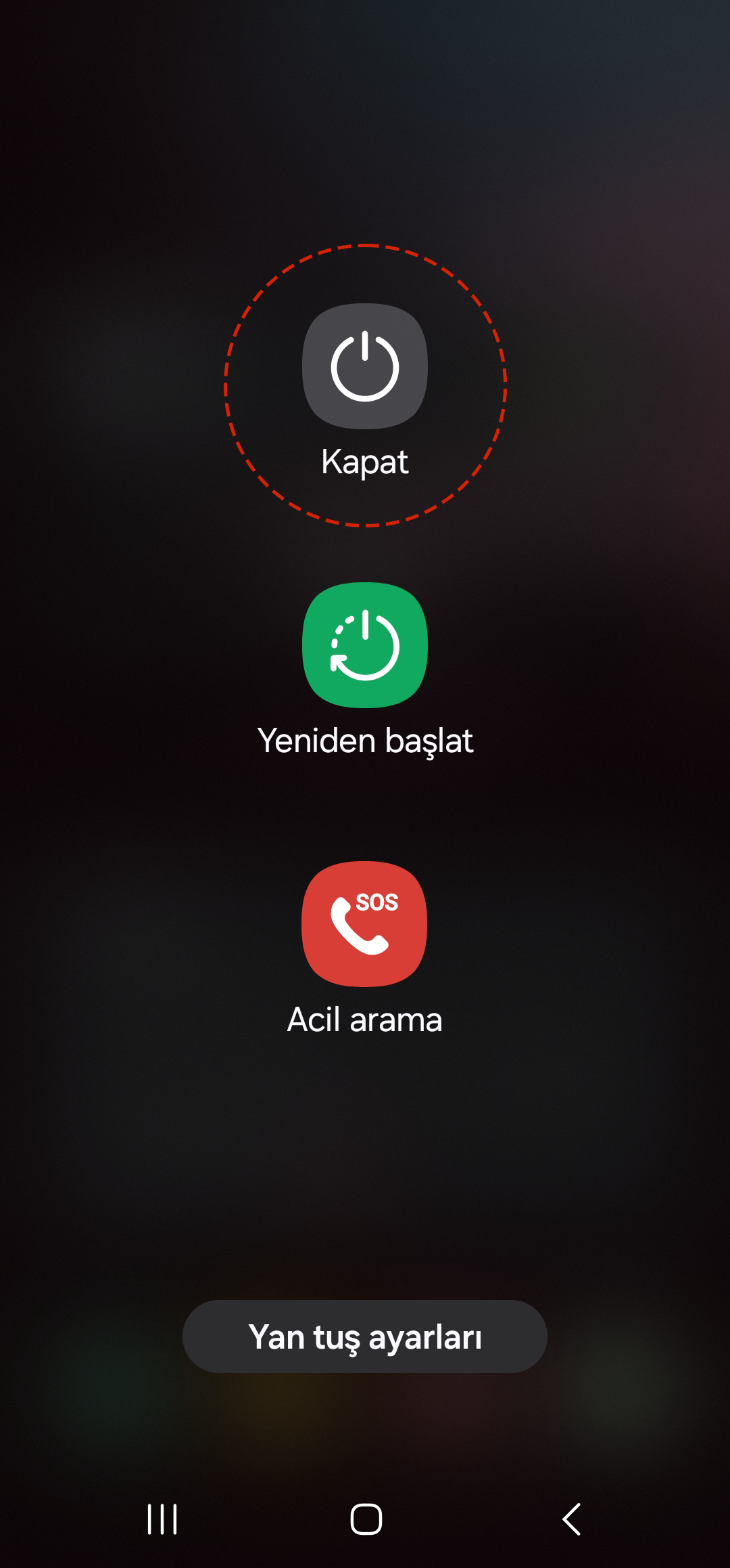 Nem Algılandı Uyarısı Kapatma