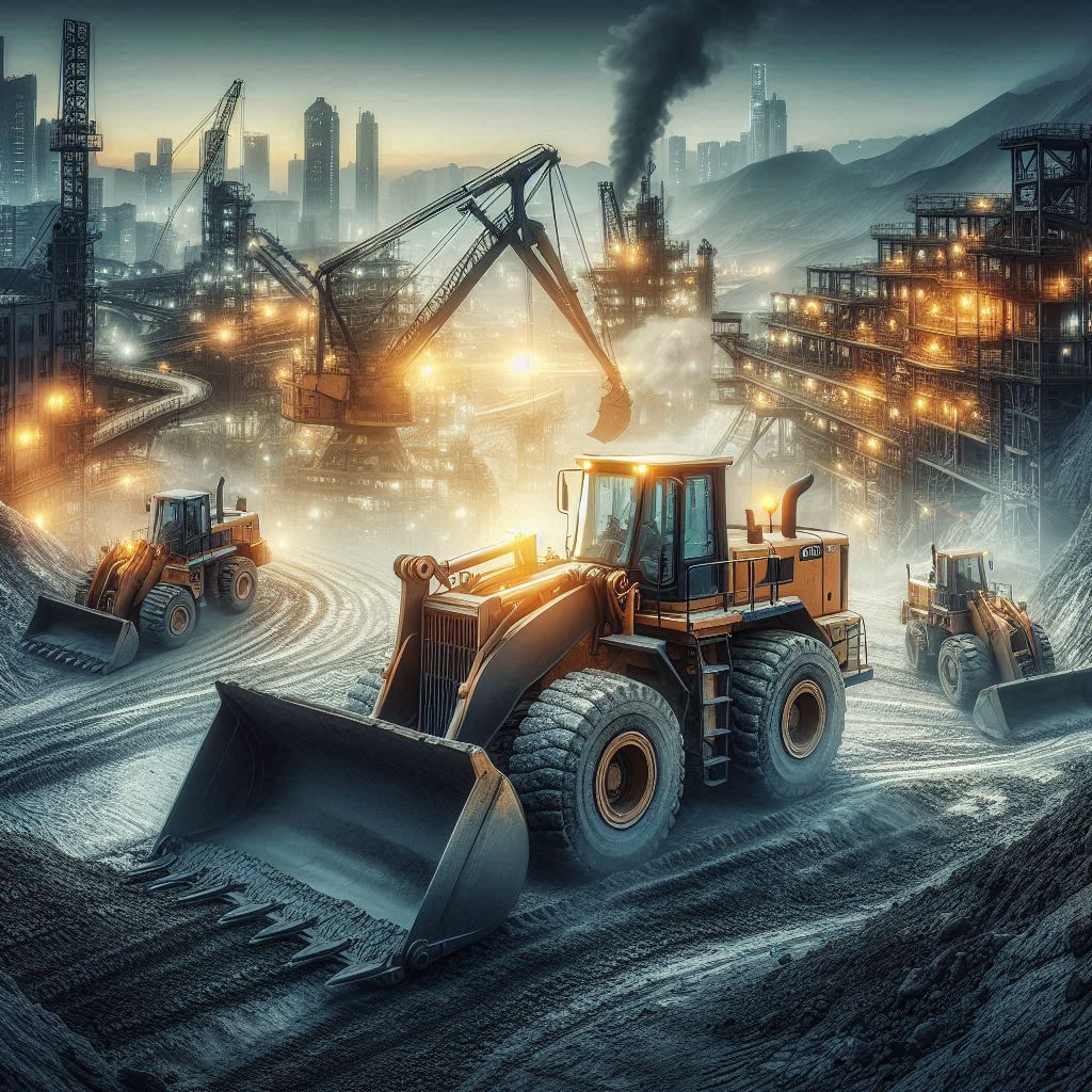 madenlerde kazici yukleyiciler ongorsel - Madenlerde Kazıcı Yükleyiciler