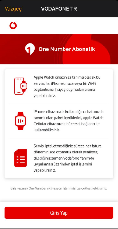Apple Watch ta Vodafone Hucresel Baglanti Ayarlama 3 1