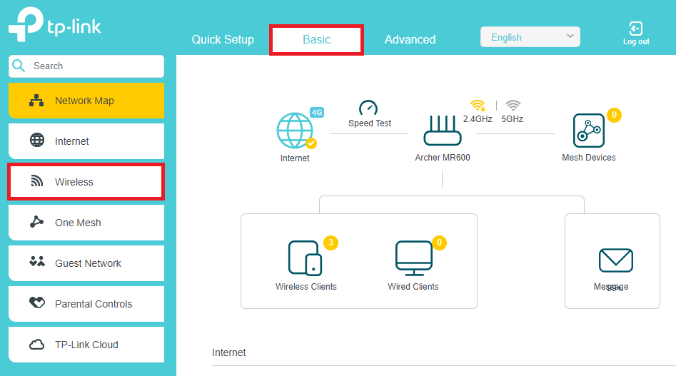 TP-Link Archer MR600 Kurulum ve Kablosuz Ayarlar Web Yönetim Paneli