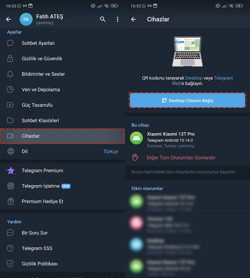 Eski Telegram Hesabını Geri Alma Eski Telegram Hesabını Geri Alma