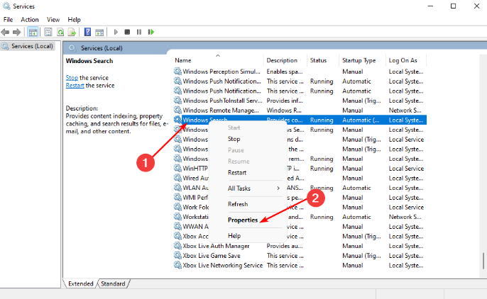 Windows Arama'da Web Sonucu Yok Web Sonucu Yok İşlem Adımları