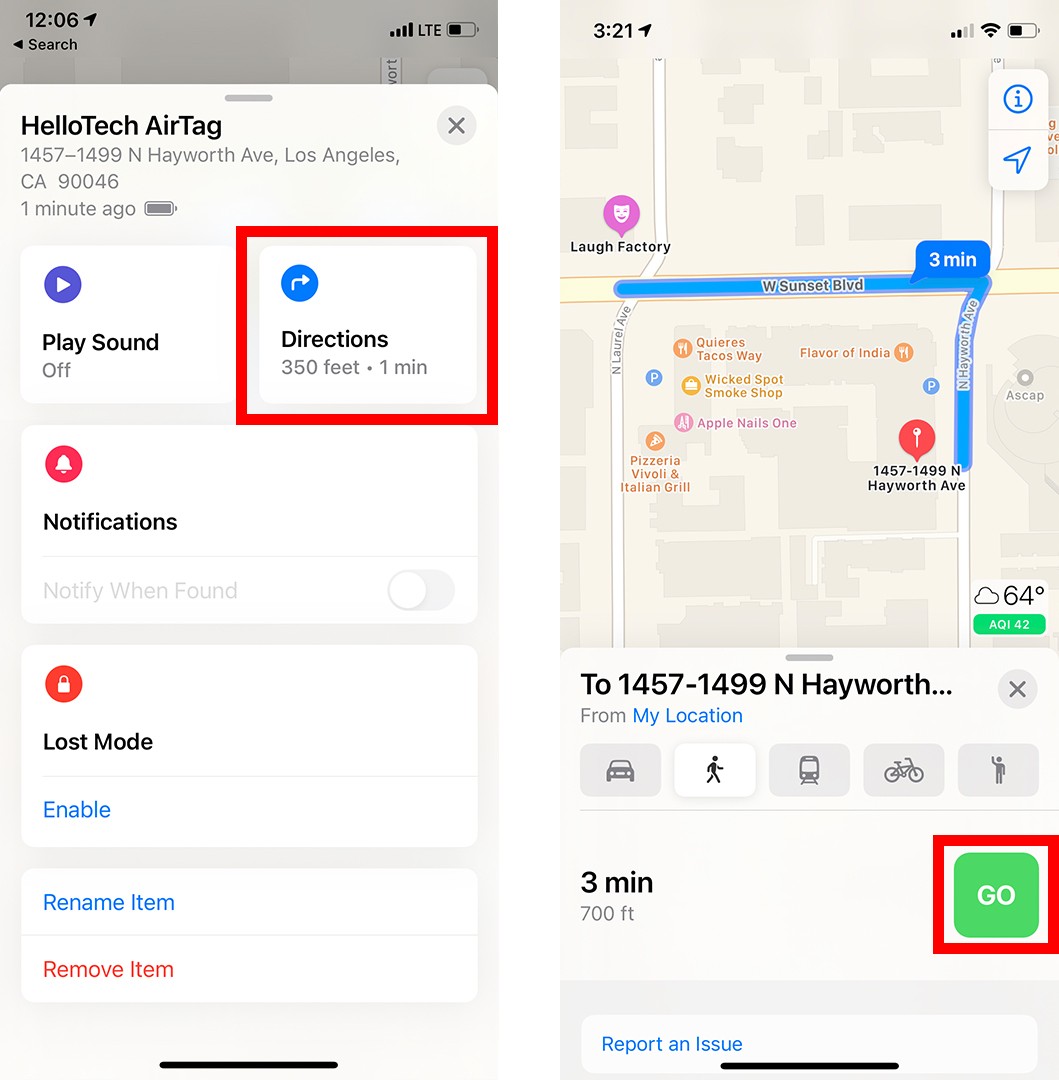 iPhone AirTag Kullanımı