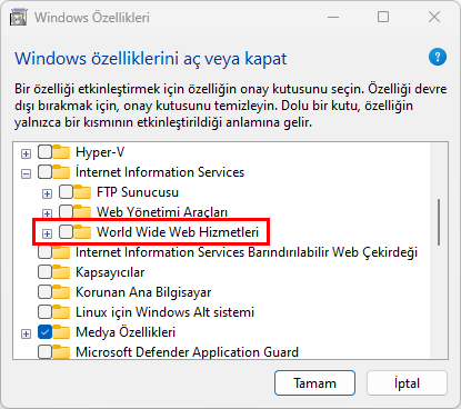 XAMPP Yapılandırma ve Sorun Giderme