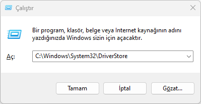 Windows 11 Driverlar Nerede Bulunur