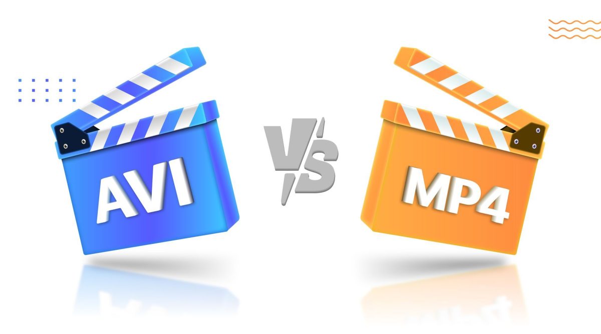 AVI ve MP4 video formatlarının karşılaştırıldığı bir tablo