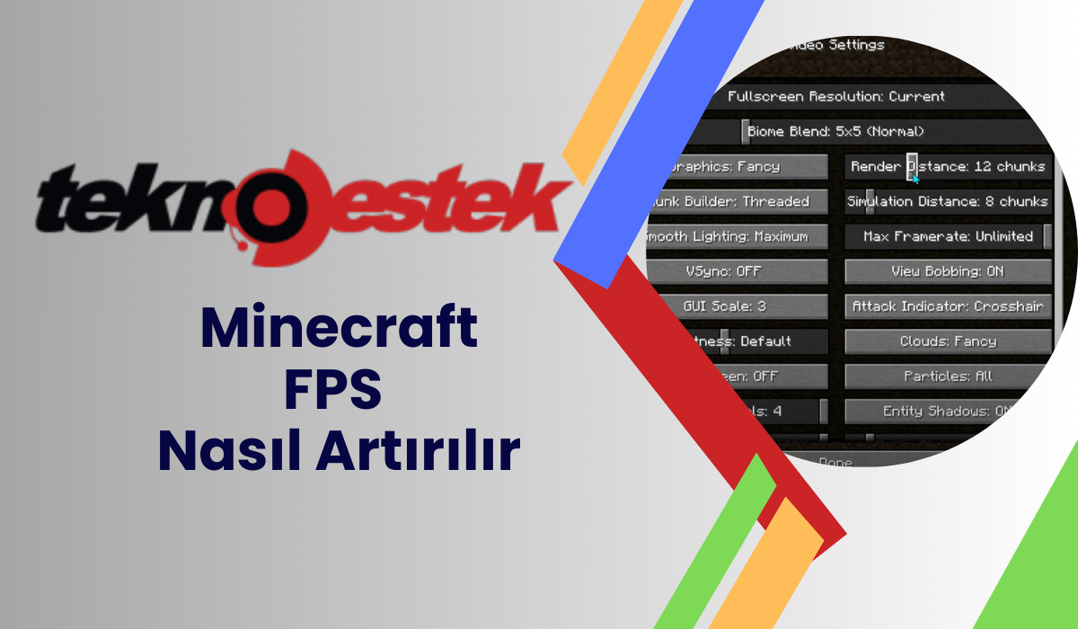 Minecraft FPS Nasil Artirilir 2