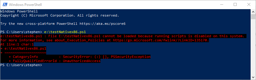 PowerShell Running Scripts is Disabled on This System Hatası PowerShell Running Scripts is Disabled on This System Hatası