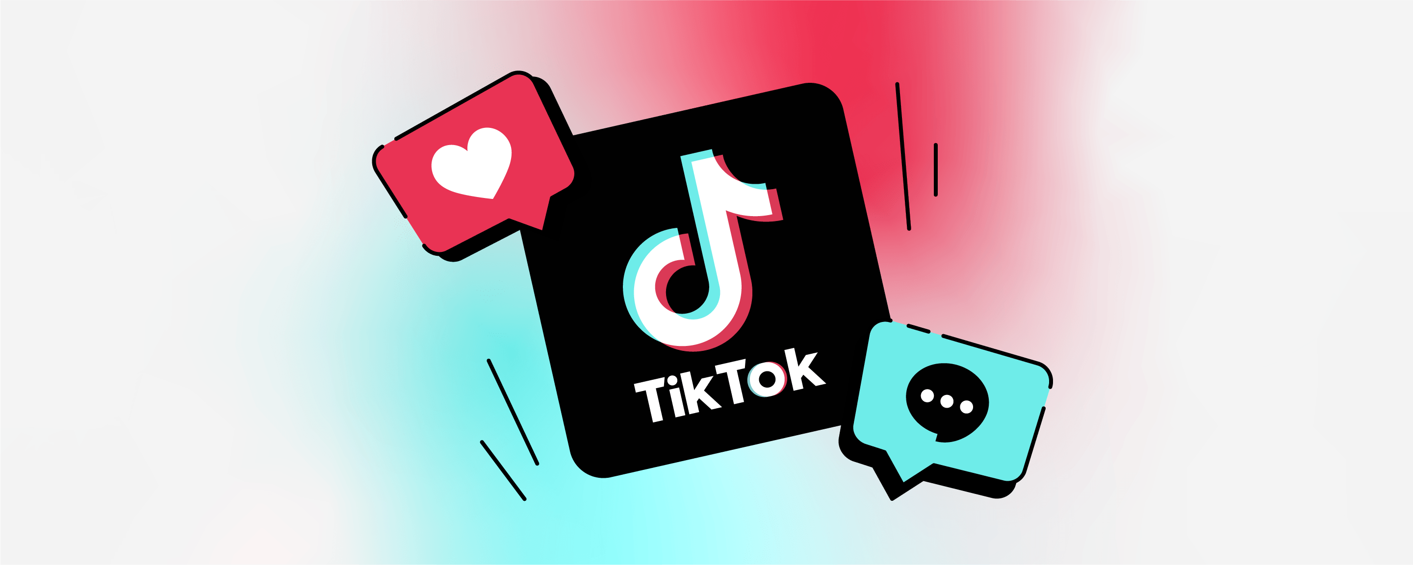 TikTok logosu ve arayüz görüntüsü