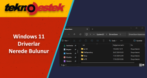 Driverlar Nerede Bulunur