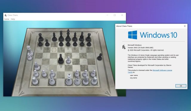 Windows 11'de oynanan klasik Windows 7 oyunlarının ekran görüntüsü