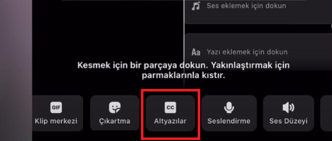 Uygulama Kullanmadan Altyazı Ekleme