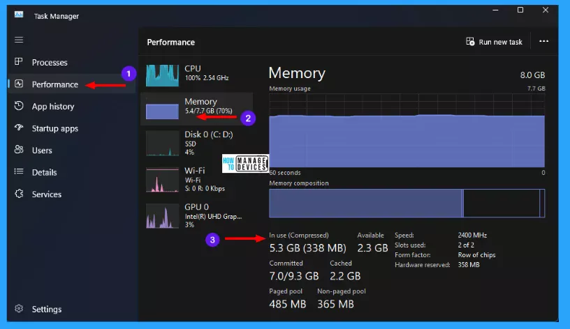 Bellek Sıkıştırma Özelliği Açma Bellek Sıkıştırma Özelliği Açma