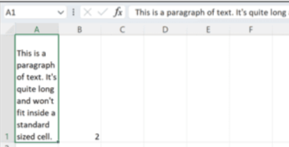 Ekran goruntusu 2024 07 24 150856 - Excel'de Paragraf Nasıl Eklenir (Paragraf Çıkmıyor)