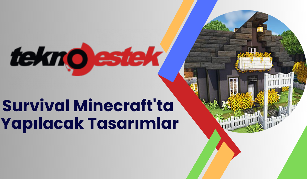 Survival Minecraftta Yapilacak Tasarimlar - Survival Minecraft'ta Yapılacak Tasarımlar (Balık Tutma, Köprü, Portallar, Gözetleme Kulesi)