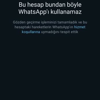 whatsapp durduk yere ban yedim - WhatsApp'tan Ban Yedim? Çözüm Yolları