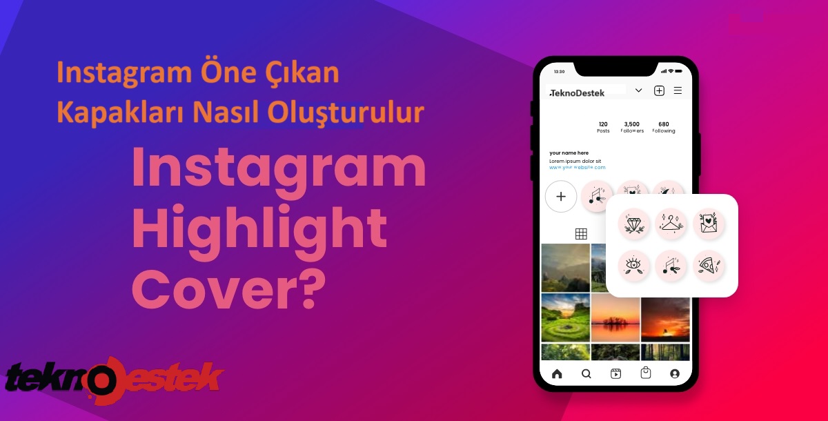 Instagram One Cikan Kapaklari Nasil Olusturulur