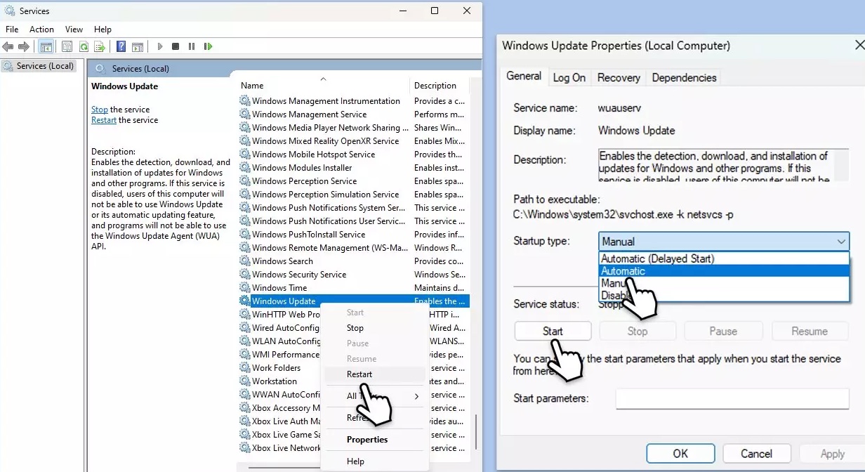 Windows 11 KB5041585 Güncellemesi Yüklenmiyor