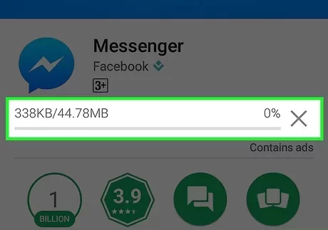 Facebook Messenger'ı Güncelleyin