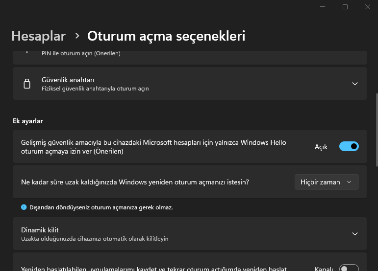 Uyku Modu Sonrası Parola İsteğini Kaldırma Windows 11 Uyku Modu Sonrası Parola İsteğini Kaldırma