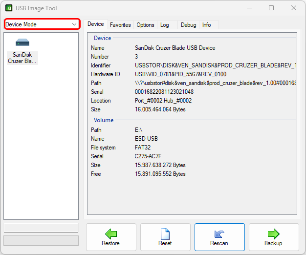 Windows 11 USB İmaj Yedeği Oluşturma USB İmaj Yedeği Oluşturma