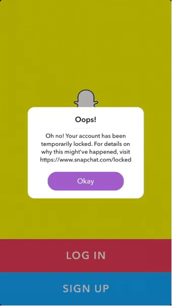 snapchat.1 - Snapchat Hesabımın Kilidini Nasıl Açabilirim?