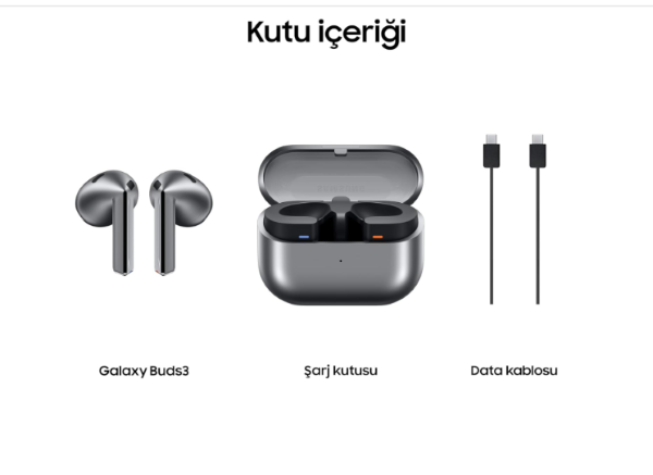 Samsung Galaxy Buds3 Bluetooth Kulaklık