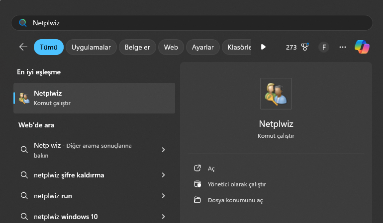 Windows 11 Yerel Hesap Oluşturma