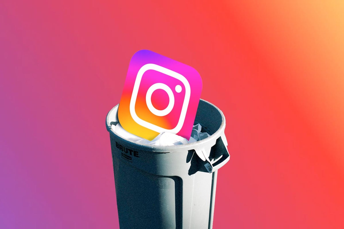 Instagram hesabınız kapandıktan sonra gerçekleşen değişiklikleri ve etkilerini açıklayan bir infografik. Hesap kapandıktan sonraki durumu gösteren görsel.