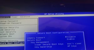 USB'den boot etme işlemi sırasında karşılaşılan sorunları gösteren ekran görüntüsü