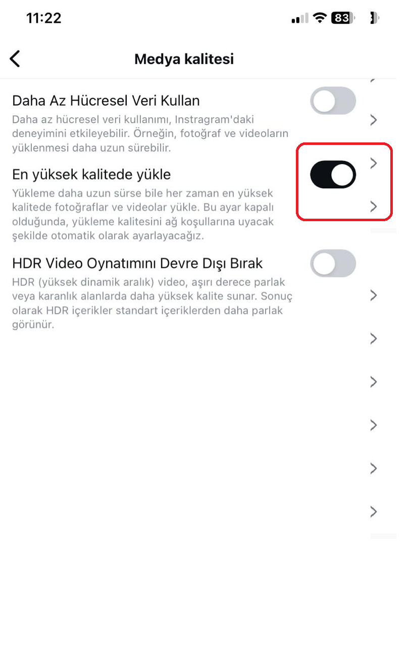 Instagram Medya Kalitesini Artırma Adımları