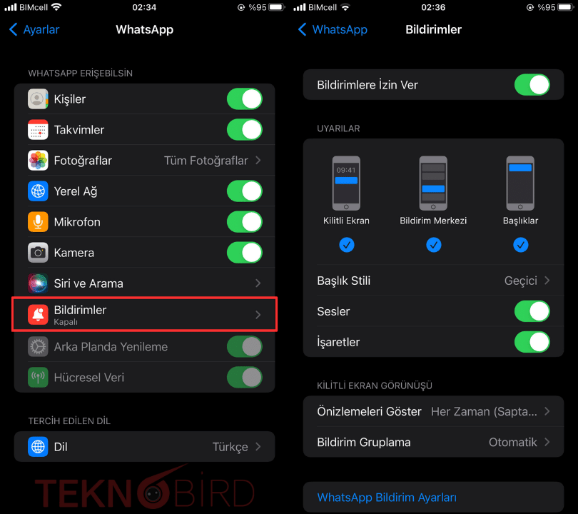 iPhone'da Tüm Bildirimler Nasıl Temizlenir