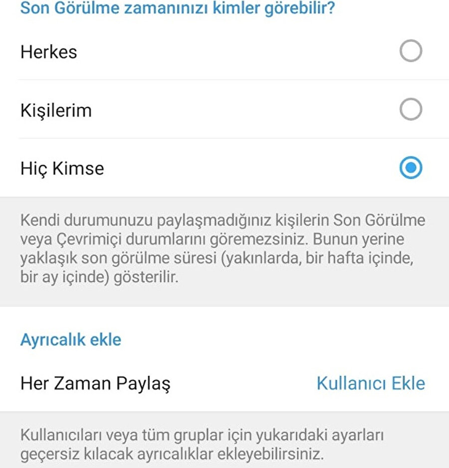 Telegram'da Birinin Sizi Engellediğini Anlama