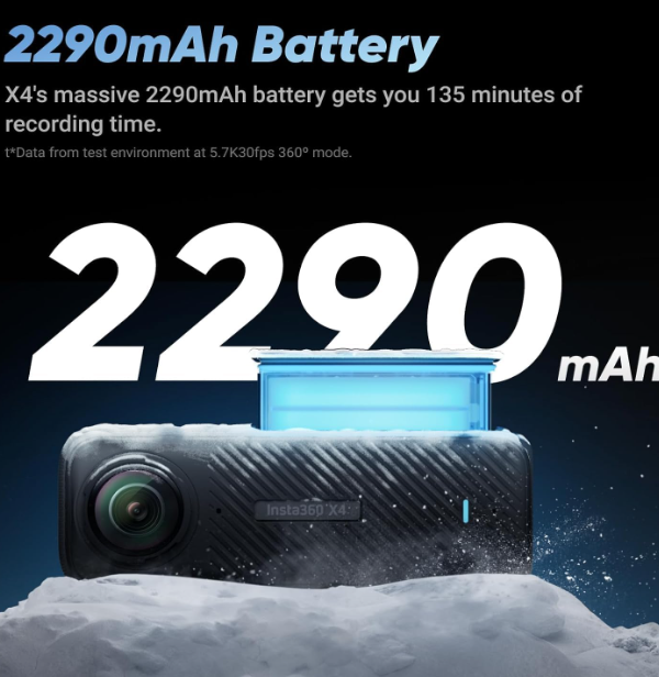 Insta360 X4 360 Derece 8K Aksiyon Kamerası İnceleme Insta360 X4 360 Derece 8K Aksiyon Kamerası