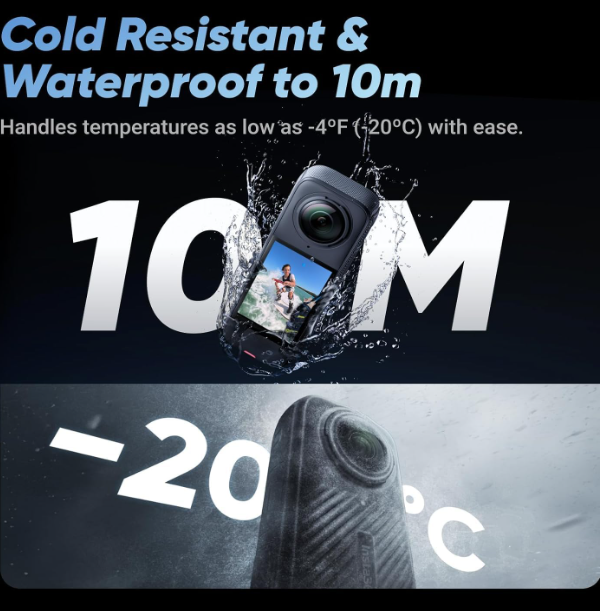 Insta360 X4 360 Derece 8K Aksiyon Kamerası İnceleme Insta360 X4 360 Derece 8K Aksiyon Kamerası